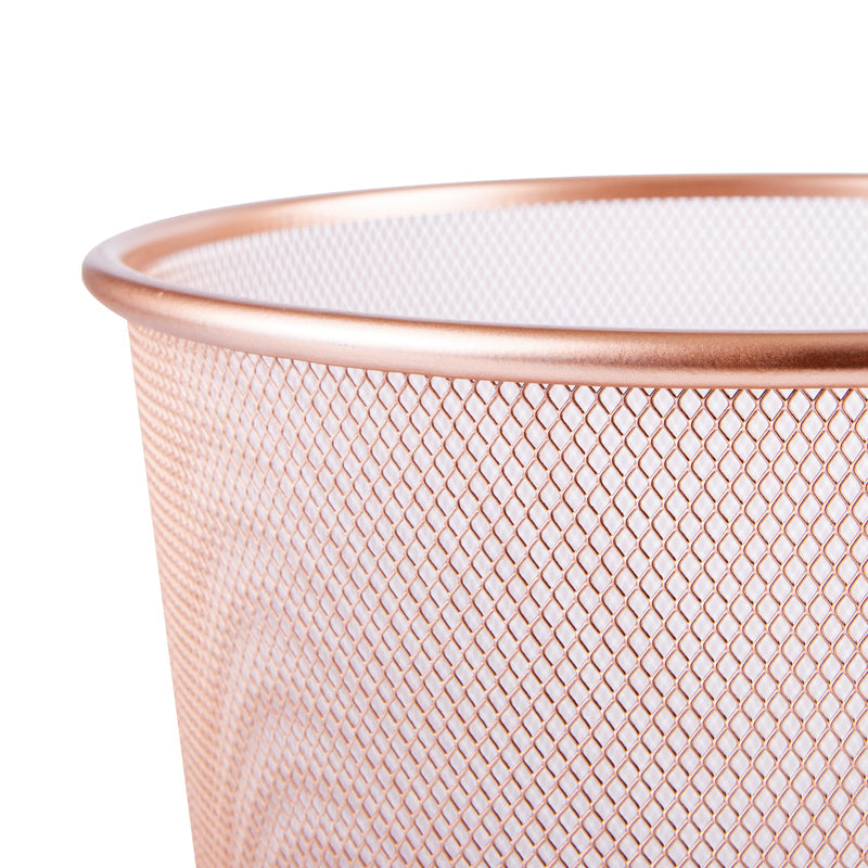 Cesto Papeis Rose Gold