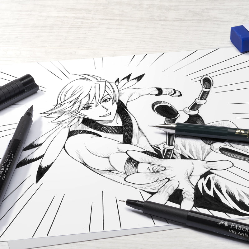 Conjunto Desenho Iniciação Pitt Manga