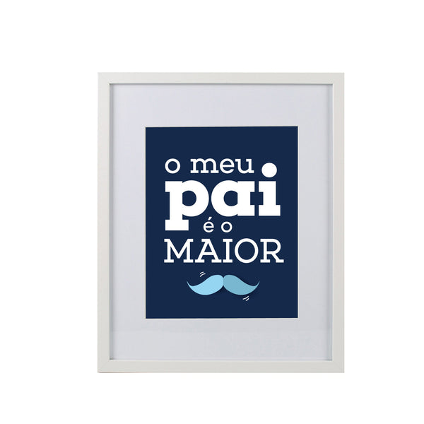 Facepaper "Pai É O Maior"