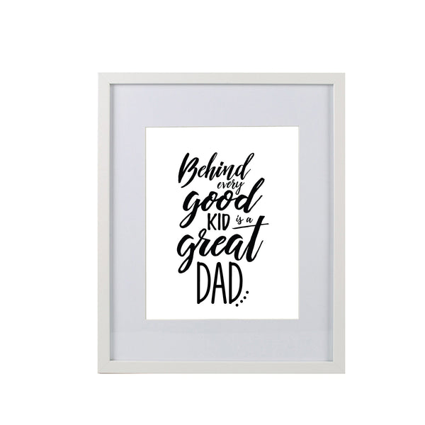 Facepaper "Great Dad"