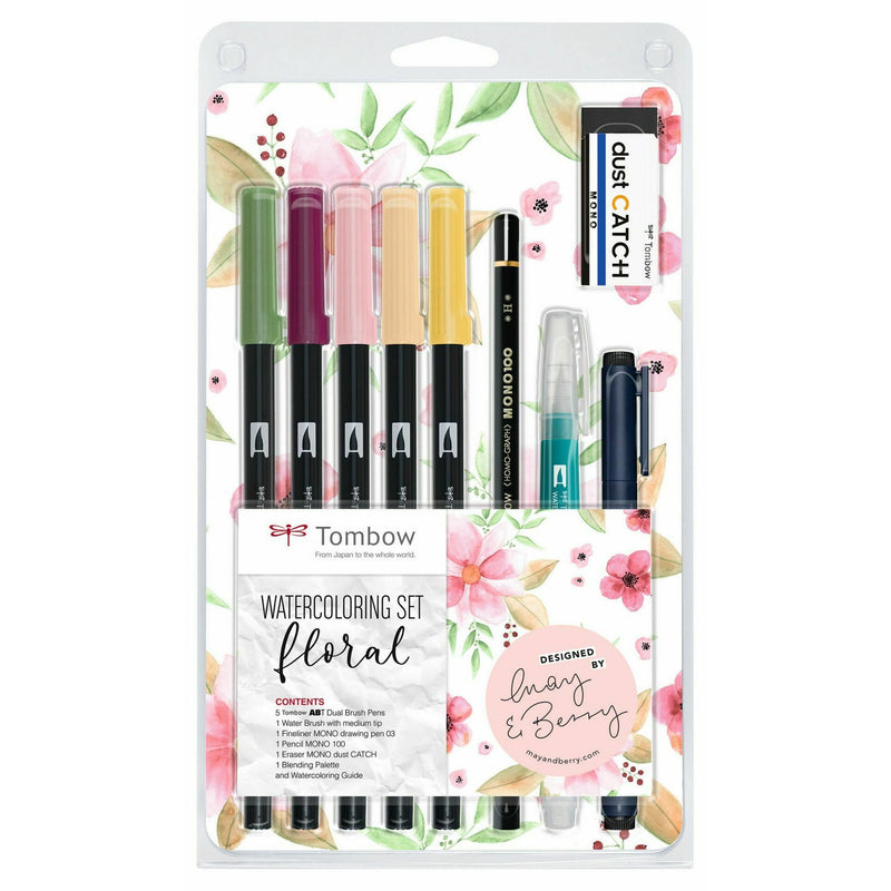 Conjunto Watercoloring Floral