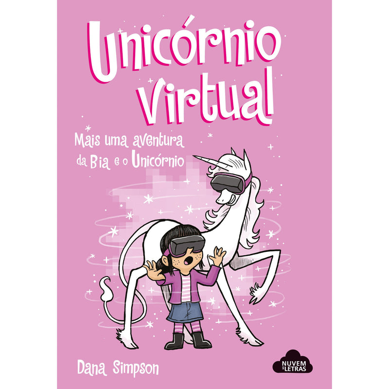 Bia e o Unicórnio - Unicórnio Virtual  de Dana Simpson   N.º 12