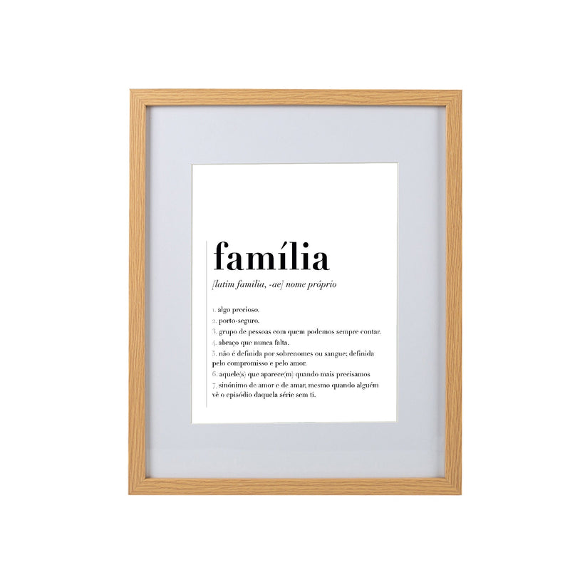 Facepaper "Definição Família"