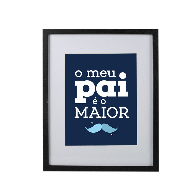 Facepaper "Pai É O Maior"