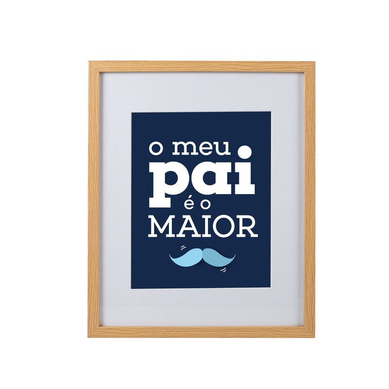 Facepaper "Pai É O Maior"