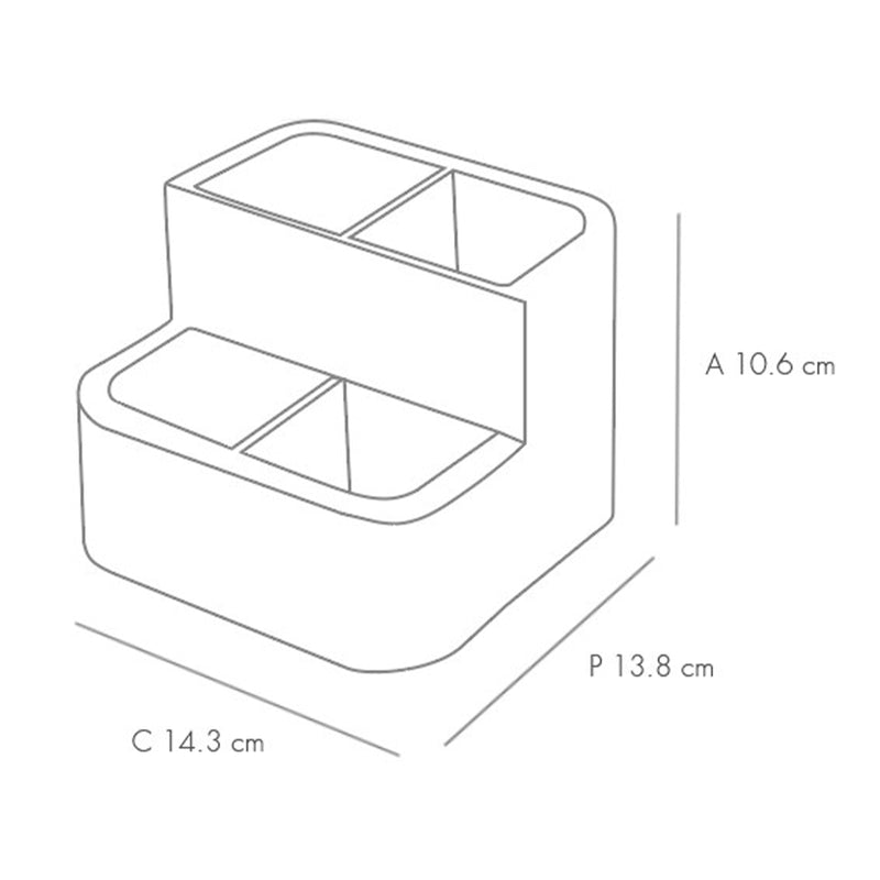 Porta Lápis Pt Sysmax Lux