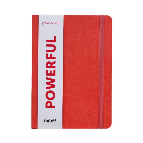 Caderno A5 Your Colour Pautado Powerful Note!