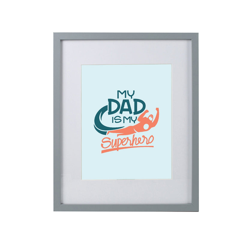 Facepaper "My Dad Is My Superhero"