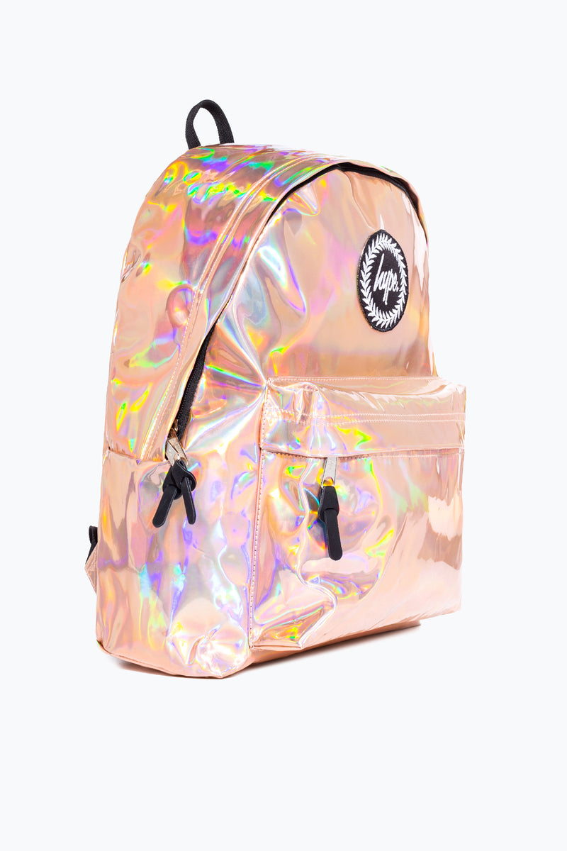 Mochila Rose Gold Holographic Hype