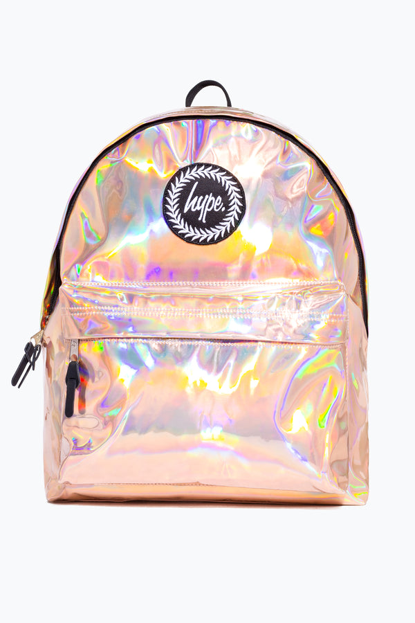 Mochila Rose Gold Holographic Hype