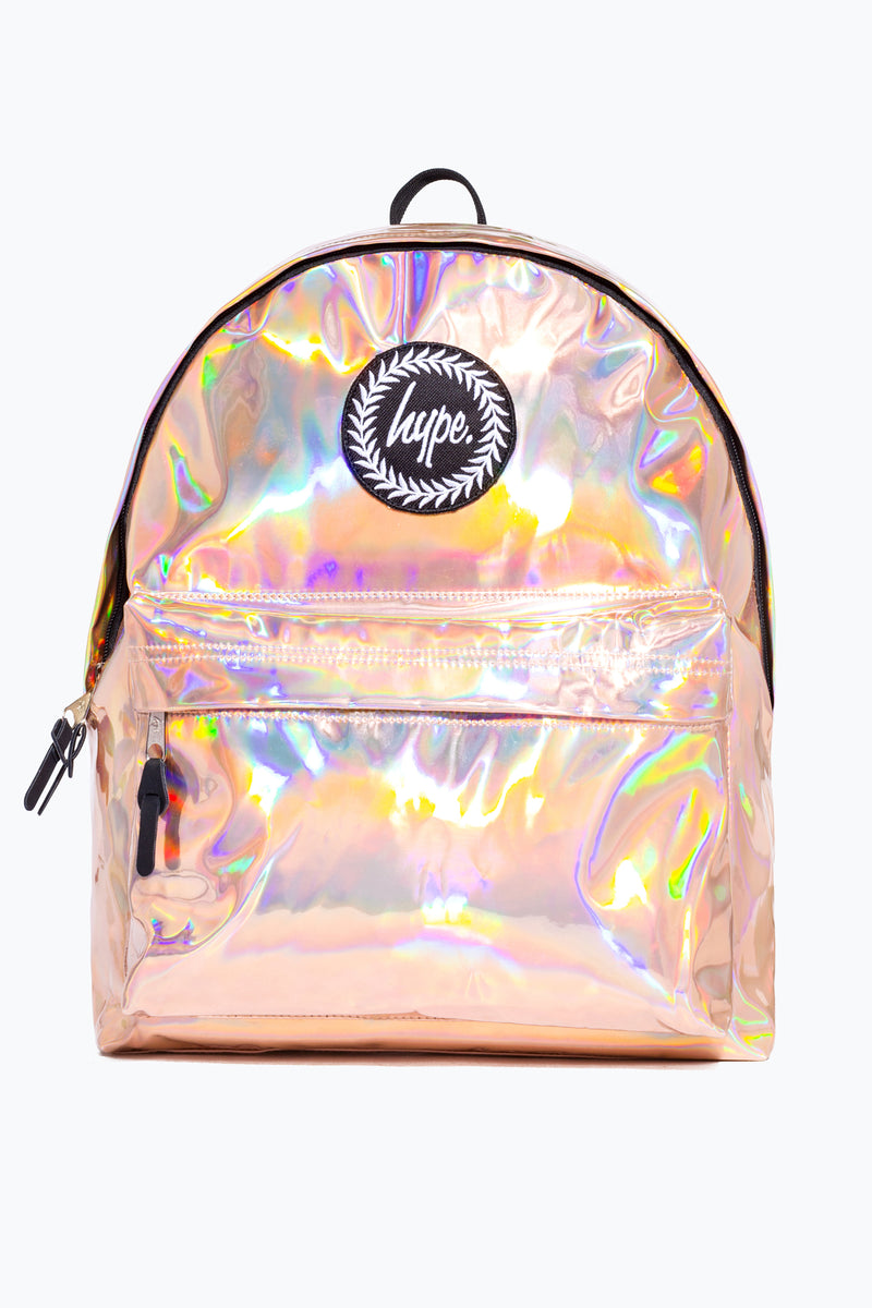 Mochila Rose Gold Holographic Hype