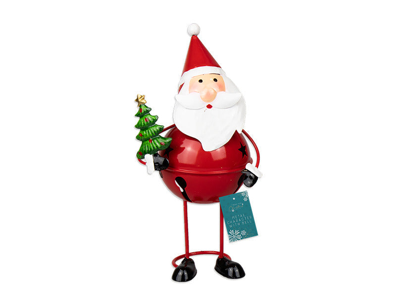 Figura Natal Com Sino 19.5Cm