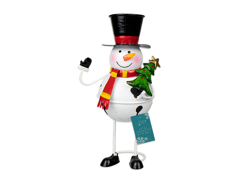 Figura Natal Com Sino 19.5Cm