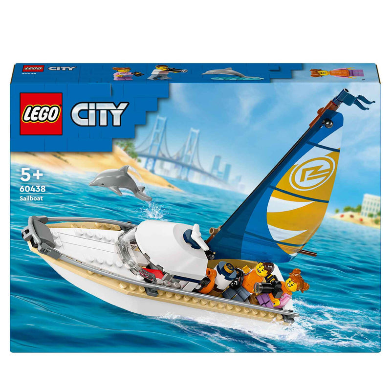 Barco À Vela Lego-City