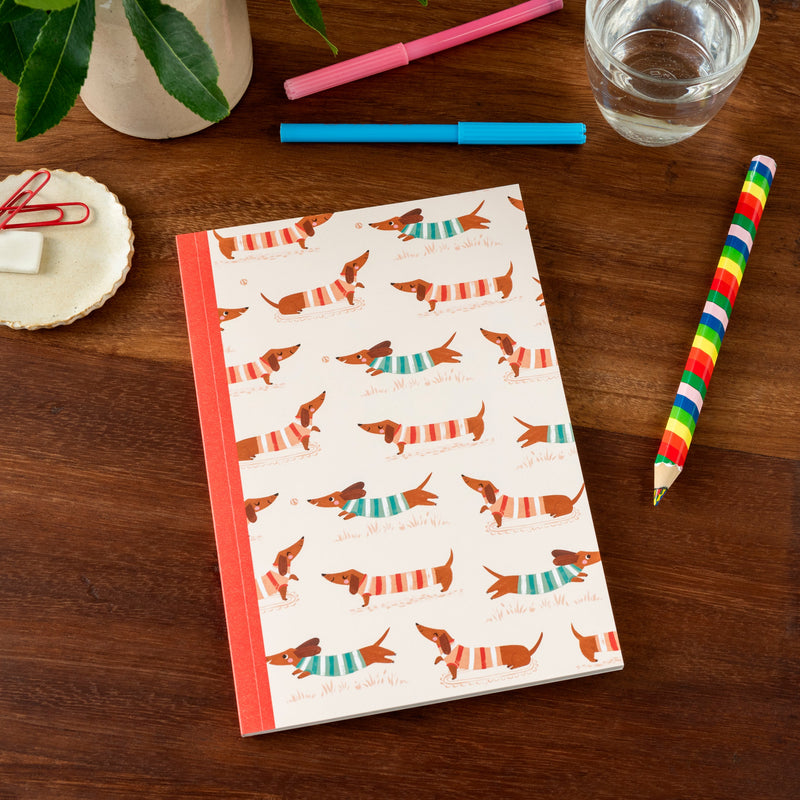 Caderno A5 - Sausage Dog