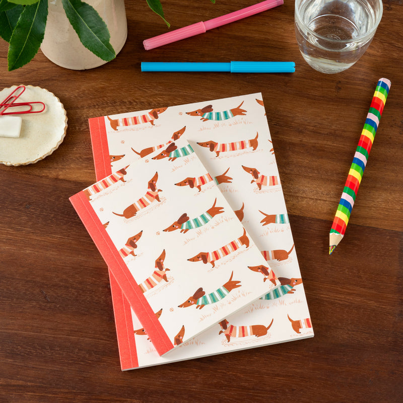 Caderno A5 - Sausage Dog