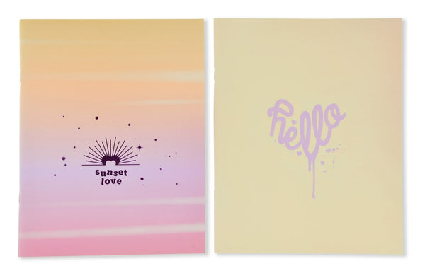 Caderno A5 - Sunset Love Sortido