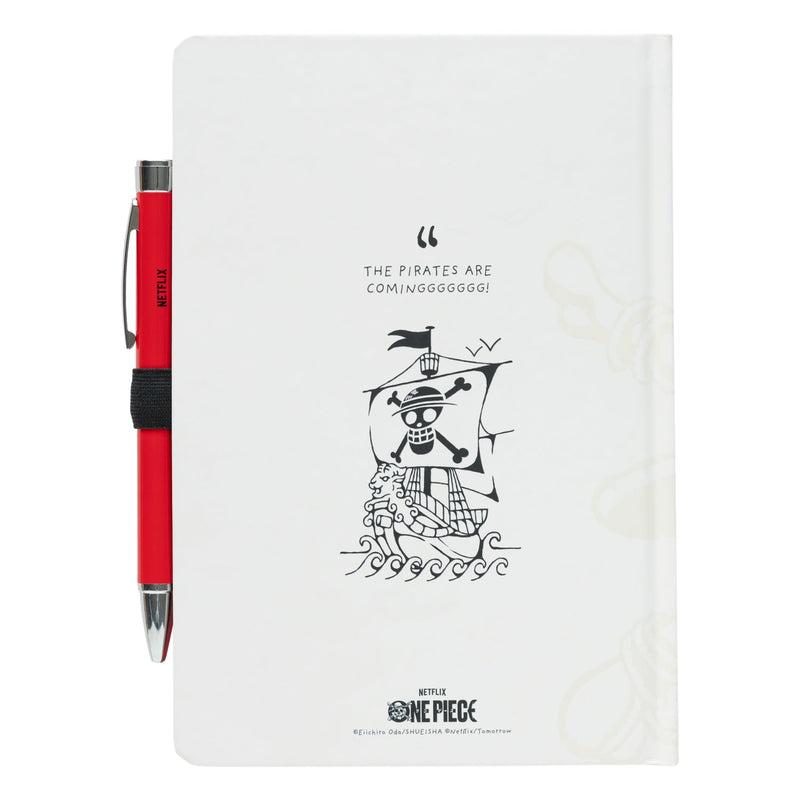 Caderno A5 Com Caneta - One Piece Netflix