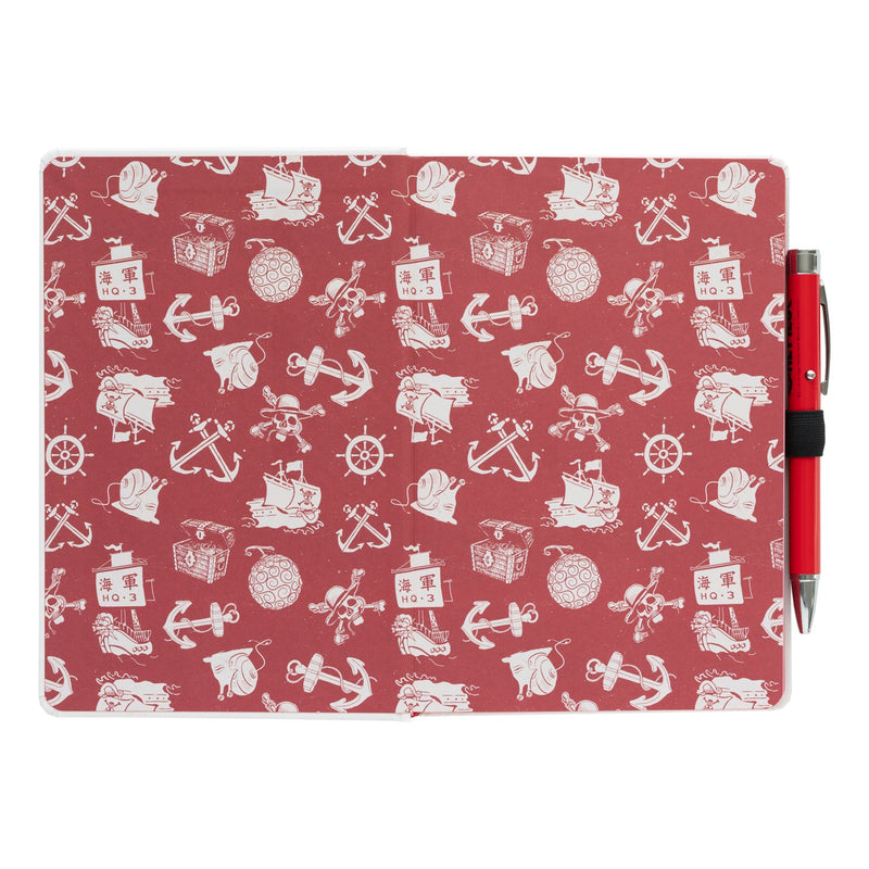 Caderno A5 Com Caneta - One Piece Netflix