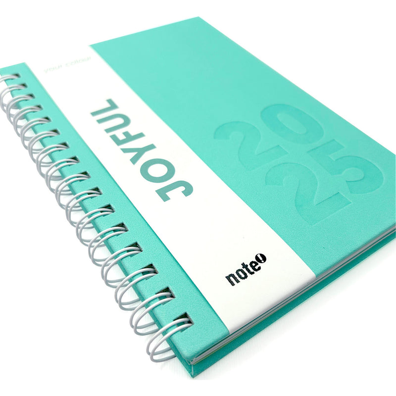 Agenda A5 2025 Semanal Your Colour Joyful Note!