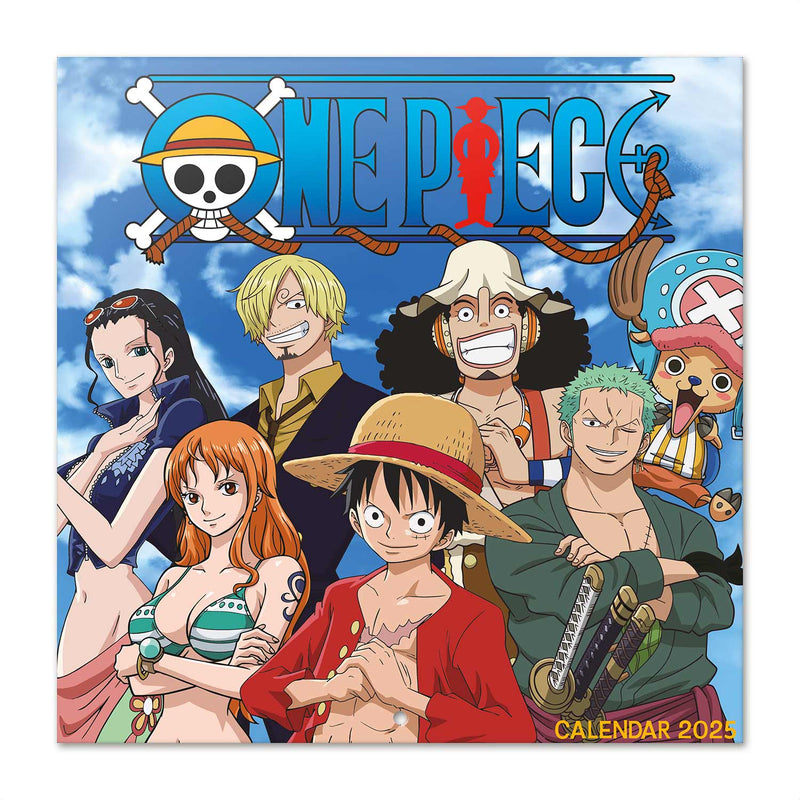 Calendário 2025 - One Piece