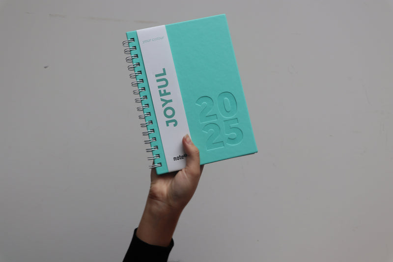 Agenda A5 2025 Semanal Your Colour Joyful Note!